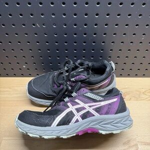 Size 6 Asics Women's Gel Venture 9 Pink/purple Design Pre Owned